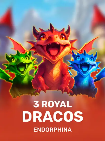 3 Royal Dracos, an Endorphina slot thumbnail from WinPlace's game catalogue